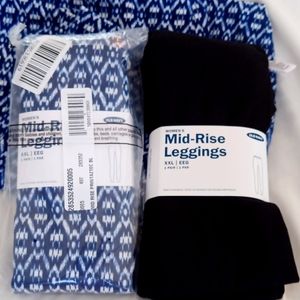 Lot of Mid rise leggings -Old Navy